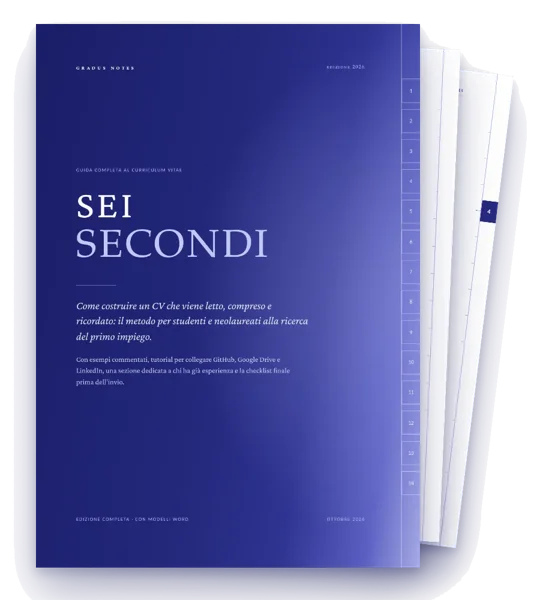 Copertina della guida Sei secondi